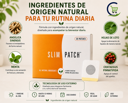 Slim Patch - Parches Abdominales x 30 Unidades