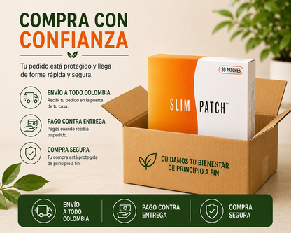 Slim Patch - Parches Abdominales x 30 Unidades